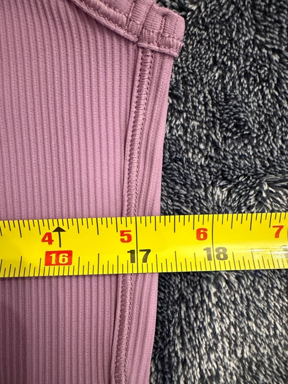 NWOT New Lululemon Power Pivot Tank Top *Rib Wisteria Purple - Picture 6 of 7